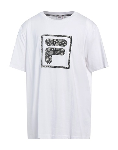 FILA T-shirt White 100% Cotton