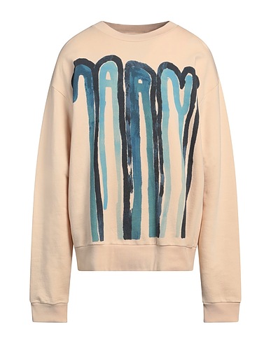 MARNI Sweatshirt Beige 100% Cotton