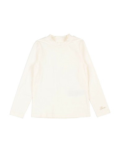 GUESS T-shirt Ivory 95% Cotton, 5% Elastane