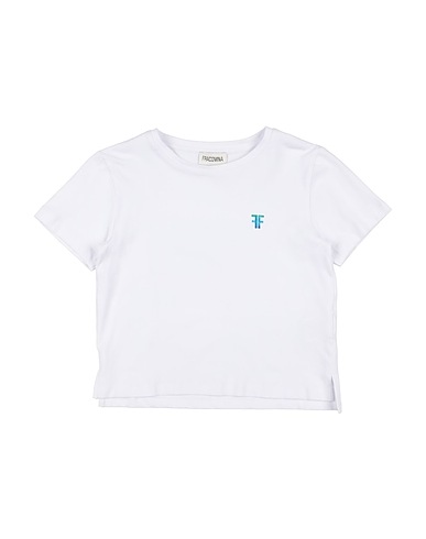 FRACOMINA MINI T-shirt Bianco 95% Cotone, 5% Elastan