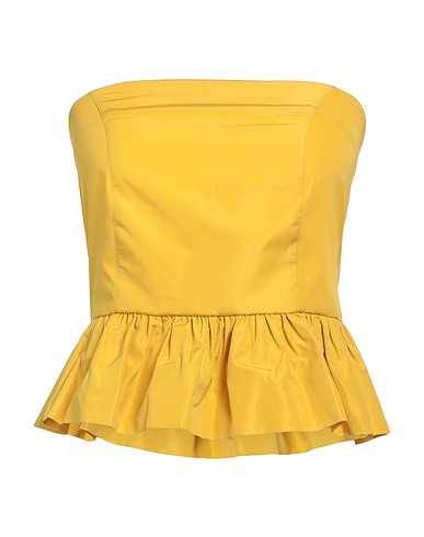 MARIUCCIA Top Yellow 100% Polyester