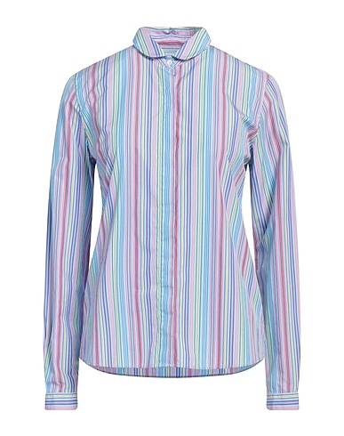 ROBERT FRIEDMAN Striped shirt Light blue 100% Cotton