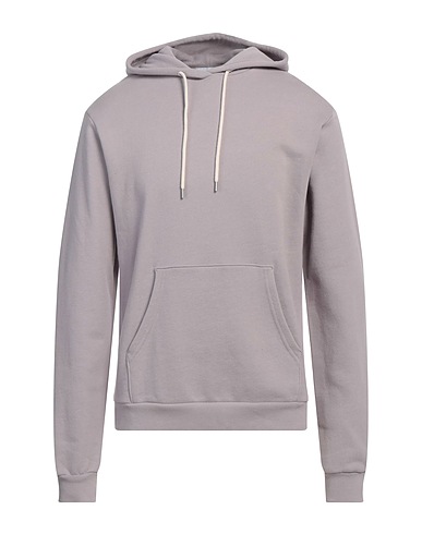 JOHN ELLIOTT Hooded sweatshirt Light grey 100% Cotton, Polyurethane