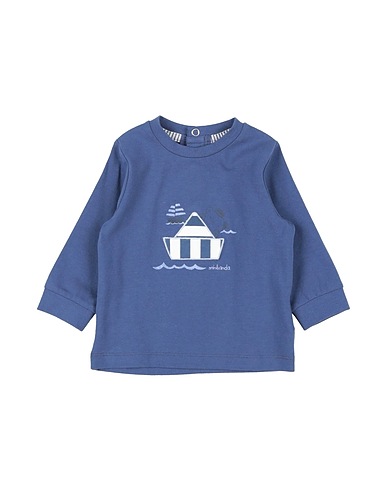 MINIBANDA by SARABANDA T-Shirt Blau 95% Baumwolle, 5% Elastan