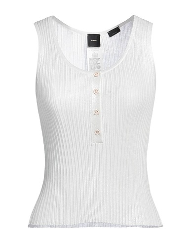 PINKO Top White 69% Cotton, 31% Polyamide