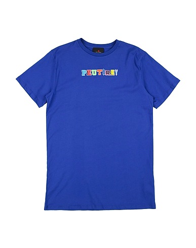 PEUTEREY T-shirt Blue 100% Cotton