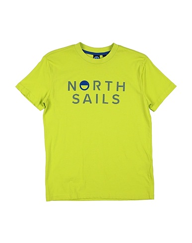 NORTH SAILS T-shirt Lime green 100% Cotton