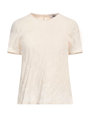 DKNY Top Beige 98% Baumwolle, 2% Elastan