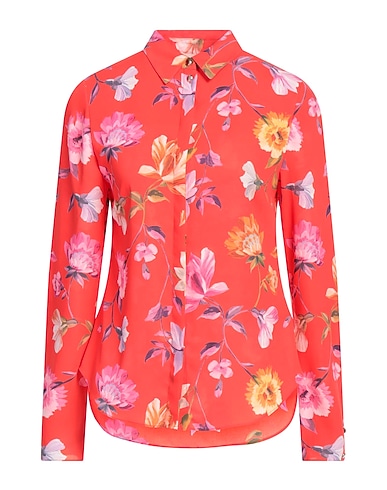 TED BAKER Floral shirts & blouses 100% Polyester