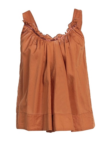 HANAMI D'OR Top Braun 100% Baumwolle