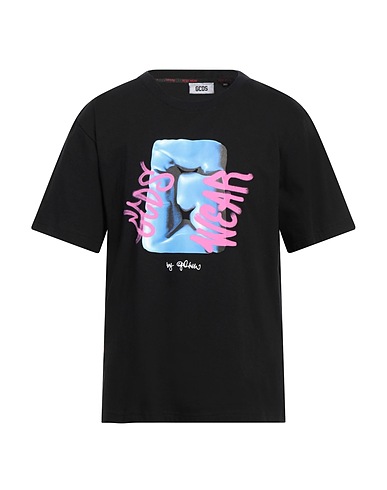 GCDS T-shirt Black 100% Cotton