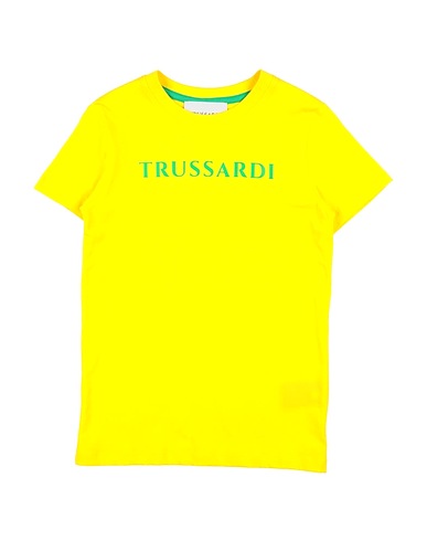 TRUSSARDI JUNIOR T-shirt Yellow 100% Cotton