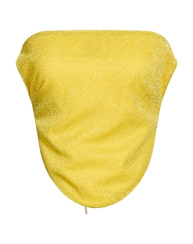 NO SECRETS Top Moutarde 68% Polyester, 32% Métal