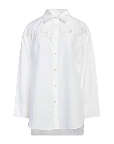 COACH Lace shirts & blouses White 100% Cotton