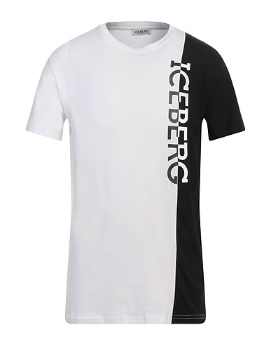 ICEBERG T-Shirt Weiß 93% Baumwolle, 7% Elastan