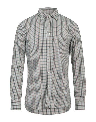 LIZA Checked shirt Sage green 100% Cotton