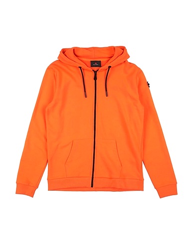 PEUTEREY Hooded track jacket  Orange 80% Cotton, 20% Polyester