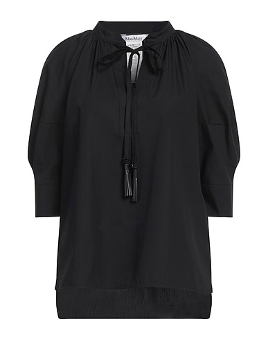 MAX MARA トップス ブラック コットン 100%