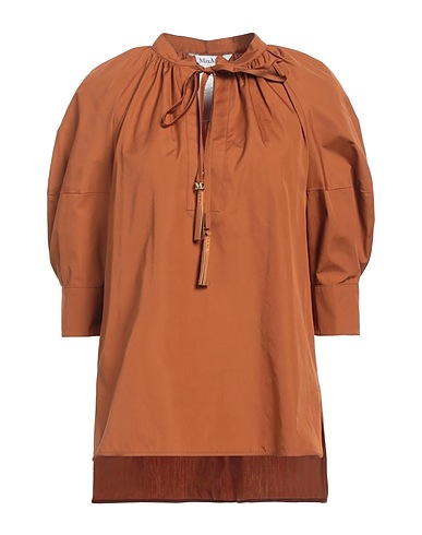 MAX MARA Top Brown 100% Cotton