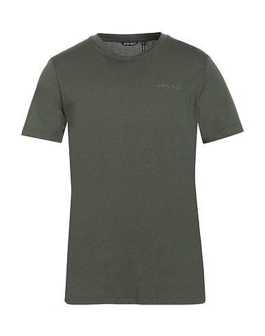 ANTONY MORATO Basic t-Shirt Στρατιωτικό πράσινο 70% Βαμβάκι, 30% Βισκόζη