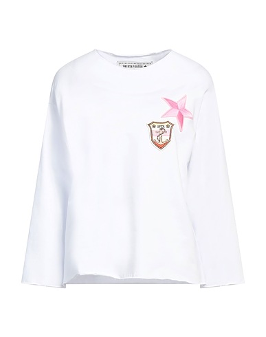 SHIRTAPORTER Sweatshirt White 100% Cotton