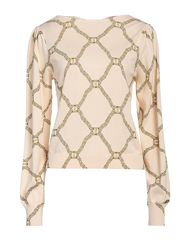 TWINSET Jumper Beige 50% Cotton, 50% Viscose