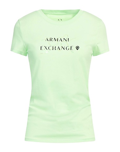 ARMANI EXCHANGE T-Shirt Limettengrün 92% Baumwolle, 8% Elastan