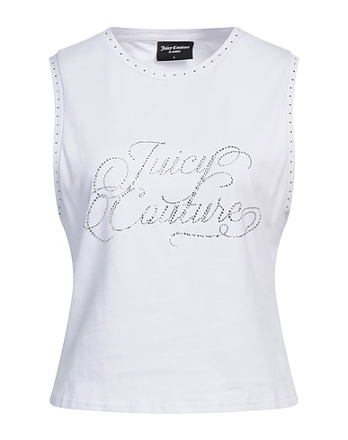 JUICY COUTURE T-shirt White 95% Organic cotton, 5% Elastane
