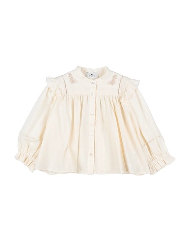 ETRO Camicie e bluse tinta unita Avorio 68% Cotone, 32% Lino