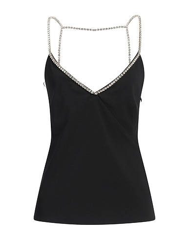 LIU •JO Camisole Black 96% Polyester, 4% Elastane