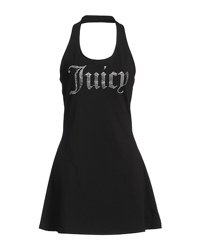 JUICY COUTURE Short dress Black 61% Polyester, 34% Cotton, 5% Elastane
