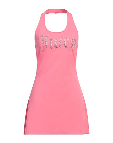 JUICY COUTURE Robe courte Rose 61% Polyester, 34% Coton, 5% Élasthanne
