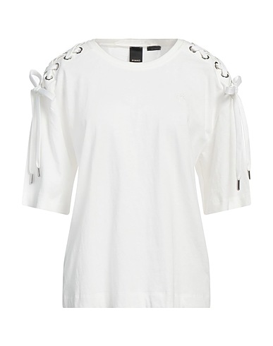 PINKO T-shirt White 100% Cotton