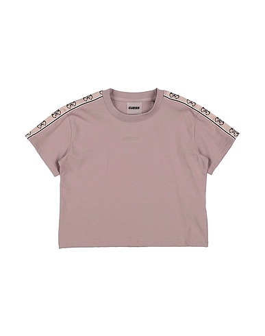 GUESS T-shirt Taupe 100% Cotton