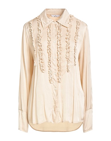 MASON'S Solid colour shirts & blouses Beige 100% Viscose