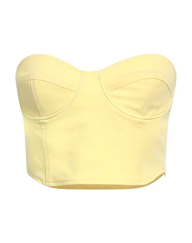 SUOLI ビスチェ イエロー ポリエステル 80% / レーヨン 15% / ポリウレタン 5%