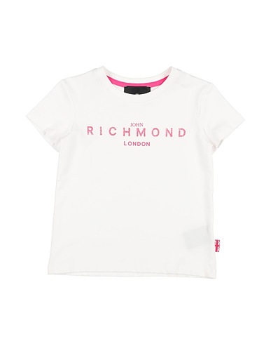 JOHN RICHMOND T-shirt Bianco 95% Cotone, 5% Lycra®