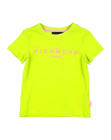 JOHN RICHMOND T-shirt Verde lime 95% Cotone, 5% Lycra®
