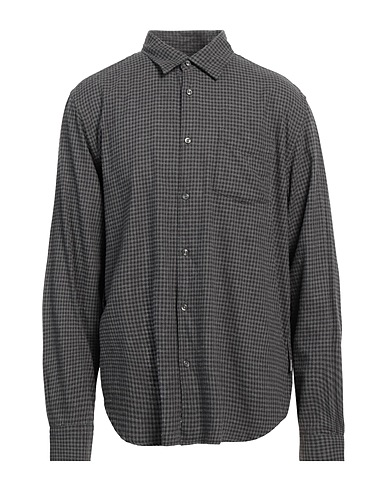 WOOLRICH チェック柄シャツ チャコール コットン 100%