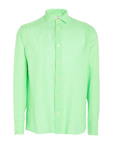 DRUMOHR Linen shirt Light green 100% Linen