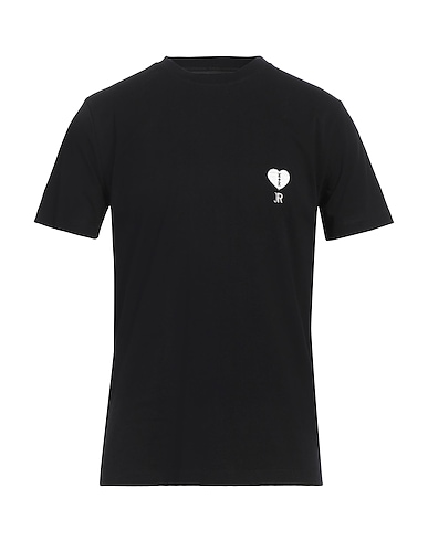 JOHN RICHMOND Basic T-Shirt Black 100% Cotton