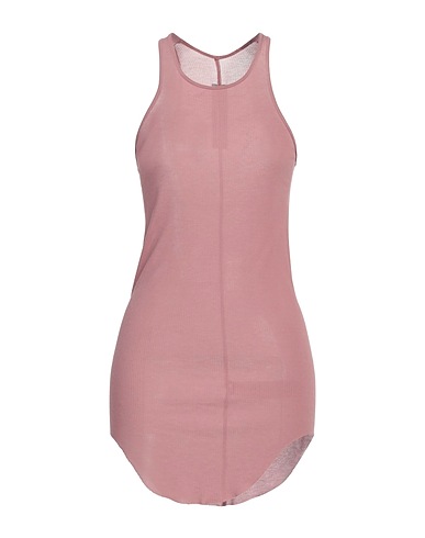RICK OWENS Tank top Pink 88% Viscose, 12% Silk