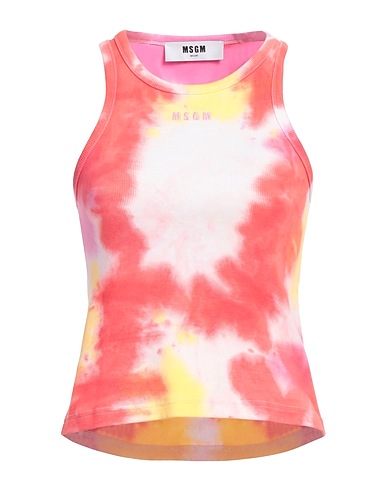 MSGM Vest Coral 95% Cotton, 5% Elastane