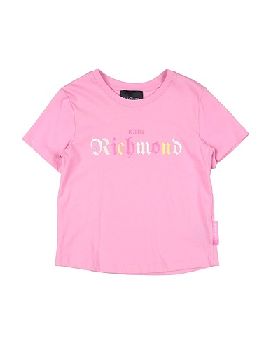 JOHN RICHMOND T-Shirt Rosa 100% Baumwolle