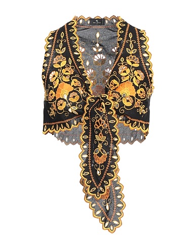 ETRO Top Black 100% Cotton
