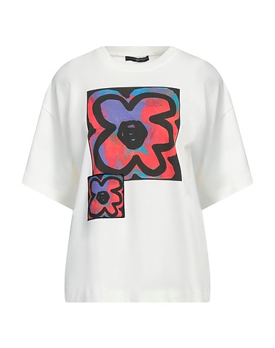 HIGH T-shirt Ivory 100% Cotton