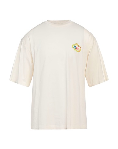 MARNI Camiseta Hueso 100% Algodón