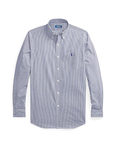 POLO RALPH LAUREN Camisa de cuadros Custom Fit Gingham Stretch Poplin Shirt
BLU NAVY 91% Algodón, 9% Elastán
