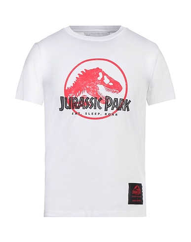NEIL BARRETT T-shirt JURASSIC PARK X NEIL BARRETT White 100% Cotton