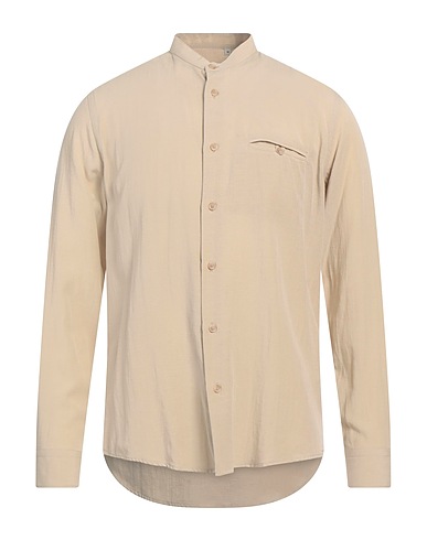 LIU •JO MAN Chemise de couleur unie 57% Lyocell, 22% Lin, 21% Coton